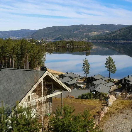 Architect Drawn With Amazing View Over Nisser * Treungen