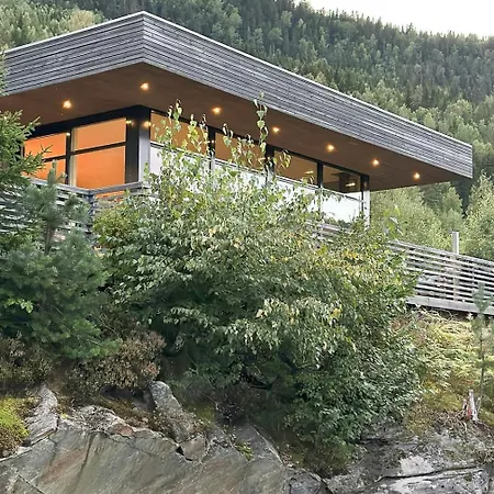 Architect Drawn With Amazing View Over Nisser * Treungen